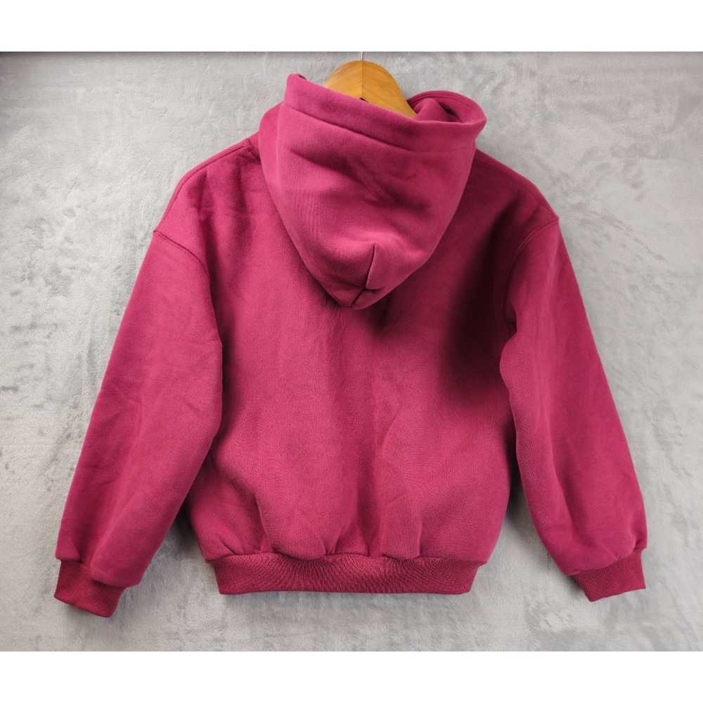 Comfrt Women's Travel Essentials Hoodie XL Mauve Red Soft - Picture 5 of 5